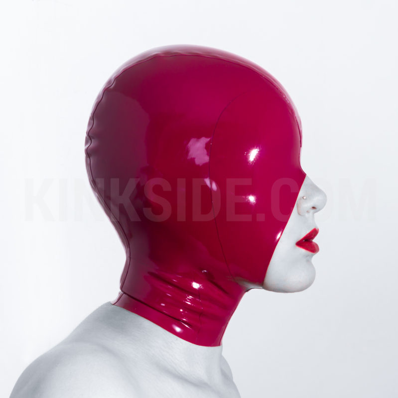 Latex sleep hood